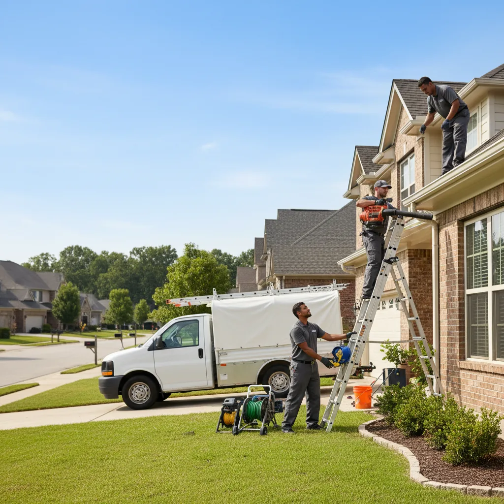 Home Gutter Service in Little Elm, TX near me